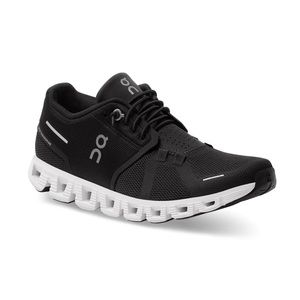 On Cloud “Cloud 5” Size 8 Women’s Black and White Sneakers